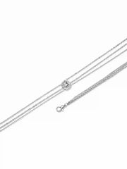 RHINESTONE LAYERED WAIST CHAIN