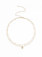STARFISH LAYERED WAIST CHAIN