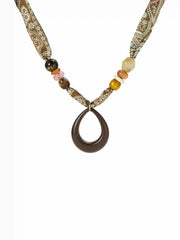 OVAL PENDANT NECKLACE