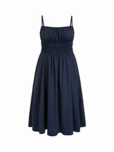 Square Neck Shirred Aline Maxi Dress Curve & Plus