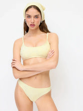 Textured Floral Scoop Neck Low Rise Bikini Set With Headscarf