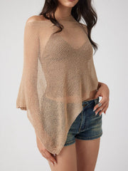 CLASSIC KNITTED CAPE
