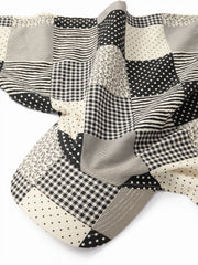 POLKA DOT & GINGHAM HEADSCARF BASEBALL HAT
