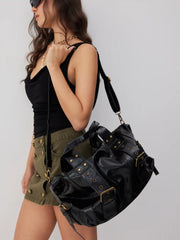 STUDDED SHOULDER BAG & CROSSBODY BAG