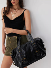 STUDDED SHOULDER BAG & CROSSBODY BAG