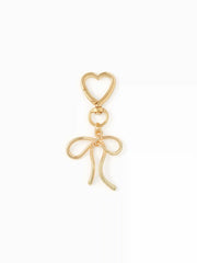 CHERRY & BOWKNOT KEYCHAIN