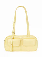 DOUBLE POCKET SHOULDER BAG