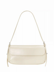 FAUX SUEDE SHOULDER BAG