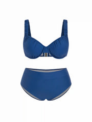 Sweetheart Underwire Full Coverage Bikini Set Curve & Plus