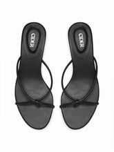 FLIP-FLOP KITTEN HEEL SANDALS