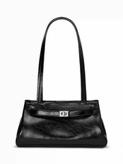 BUCKLE DECOR SHOULDER BAG