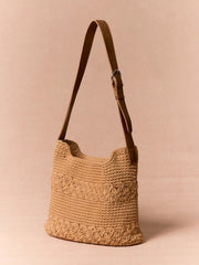 KNITTED SHOULDER BAG