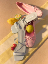 STRAP SQUARE TOE CHUNKY HEEL SANDALS