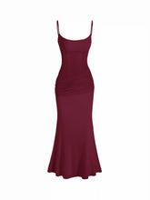 Mesh Sculptural V-neck Pleated Corset Glitter Bobycon Maxi Dress