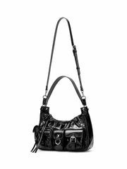 STUDDED POCKET SHOULDER BAG & CROSSBODY BAG