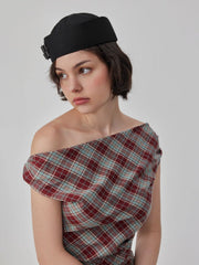 DOUBLE BUCKLE SAILOR HAT