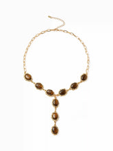 RESIN Y-SHAPED NECKLACE