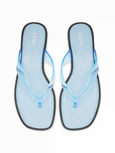 SQUARE TOE FLIP-FLOP SLIPPERS
