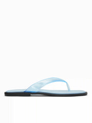 SQUARE TOE FLIP-FLOP SLIPPERS