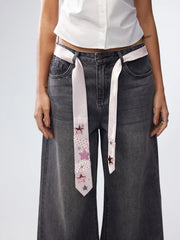 STAR & HEART POLKA DOT TIE