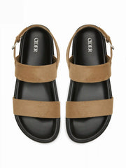 ADJUSTABLE STRAP SANDALS