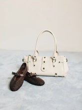 WOVEN DOUBLE STRAP FLATS