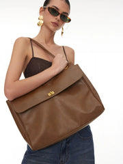 BUCKLE TOTE BAG