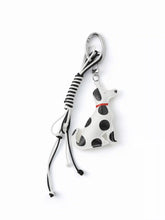 POLKA DOT DOG KEYCHAIN