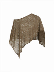 CLASSIC KNITTED CAPE
