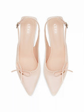 BOWKNOT SLINGBACK HEELS