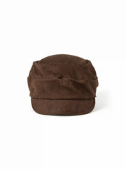 FAUX SUEDE BERET HAT