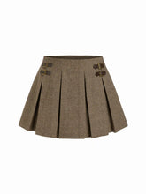 Wool-like fabrics Mid Rise None Mini Skirt Curve & Plus