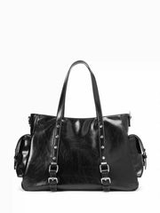 POCKET BUCKLE TOTE BAG