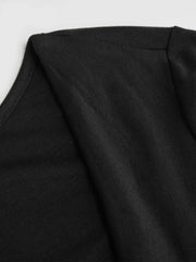 High Stretch Cowl Neck Ruched Short Sleeve Top Curve & Plus