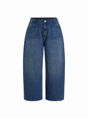 Denim Mid Rise None Regular Jeans/Trousers Curve & Plus
