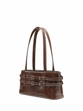 BELTED RECTANGLE SHOULDER BAG