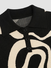 Everyday Illusion Psychedelic Swirl Pullover Sweater
