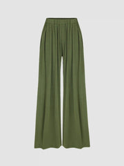 Wide Leg Soft Pull-On Pant