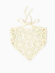 Floral Hollow Out Crochet Hair Band