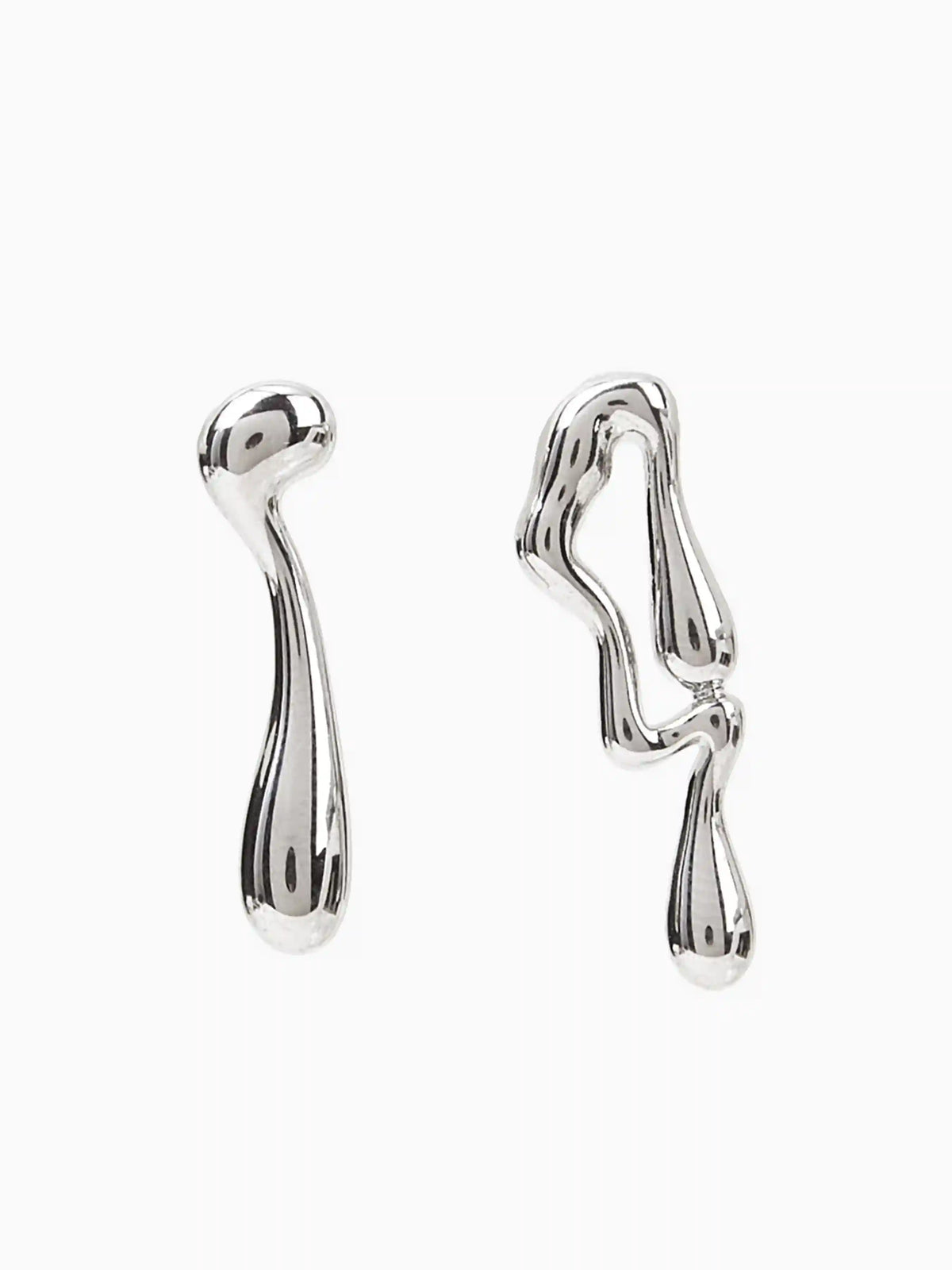 Irregular Waterdrop Stud Earrings