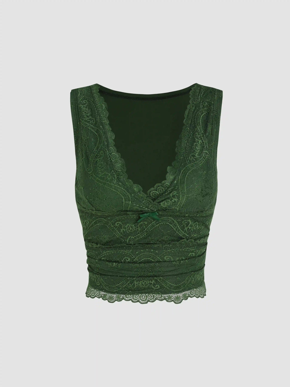 Lace Crop Tank Top