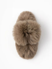 Fuzzy Solid Hair Claw