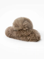 Fuzzy Solid Hair Claw