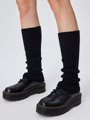 Solid Thin Leg Warmers