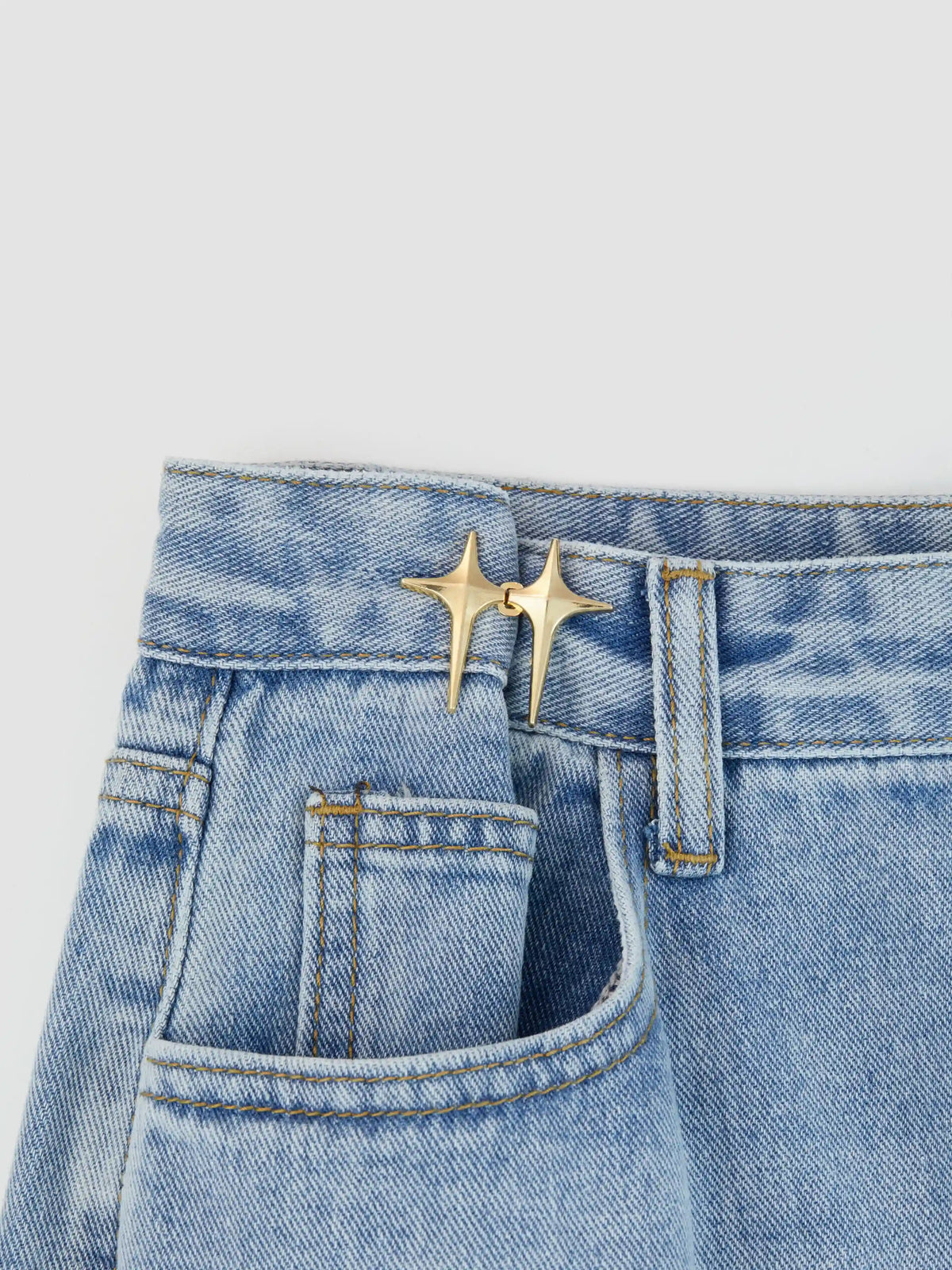 2 SETS STAR PANT WAIST TIGHTENER