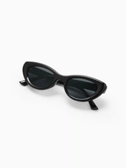 Solid Color Cat Eye Fashion Glasses