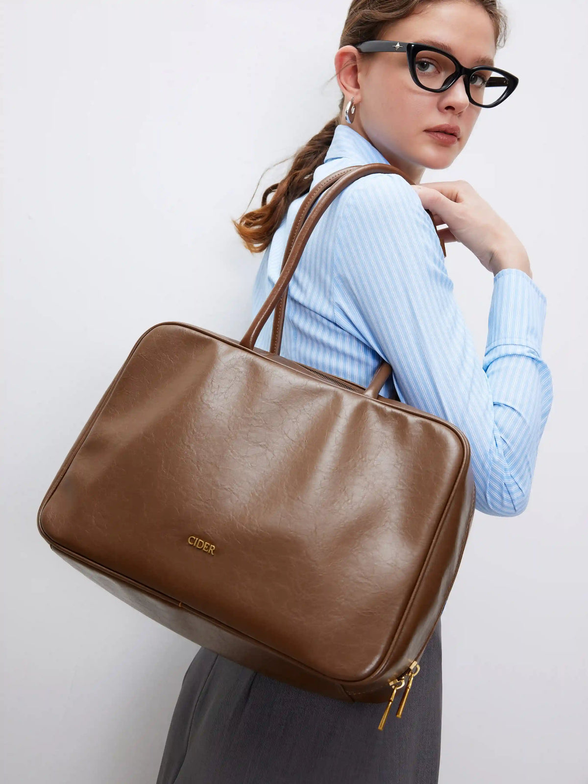 Glossy Square Tote Bag