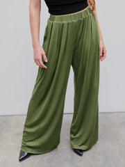 Wide Leg Soft Pull-On Pant
