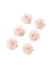 6PCS ROSE HAIR CLIPS