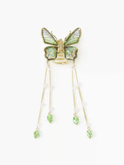 BUTTERFLY TASSEL HAIR CLAW